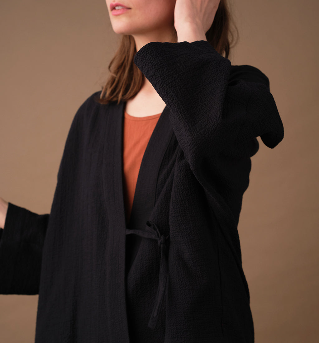 Liebling Margot Schwarzer Kimono