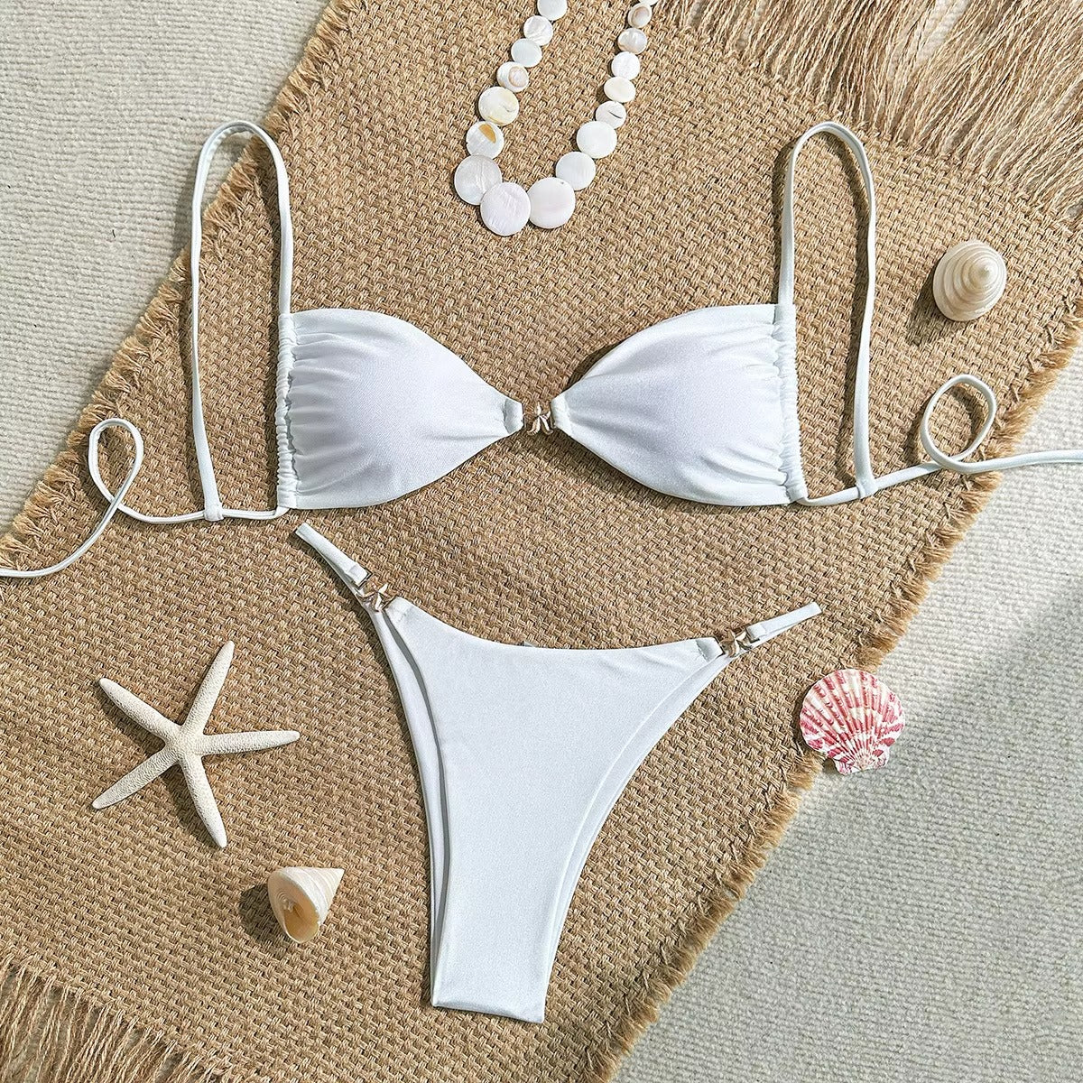 Micro-Bikini-Set für Frauen - Sexy Triangel-Tanga-Badeanzug