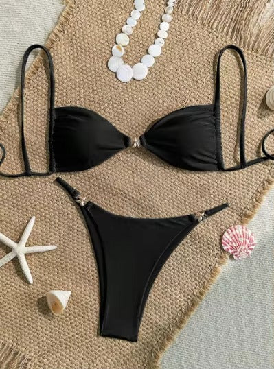 Micro-Bikini-Set für Frauen - Sexy Triangel-Tanga-Badeanzug