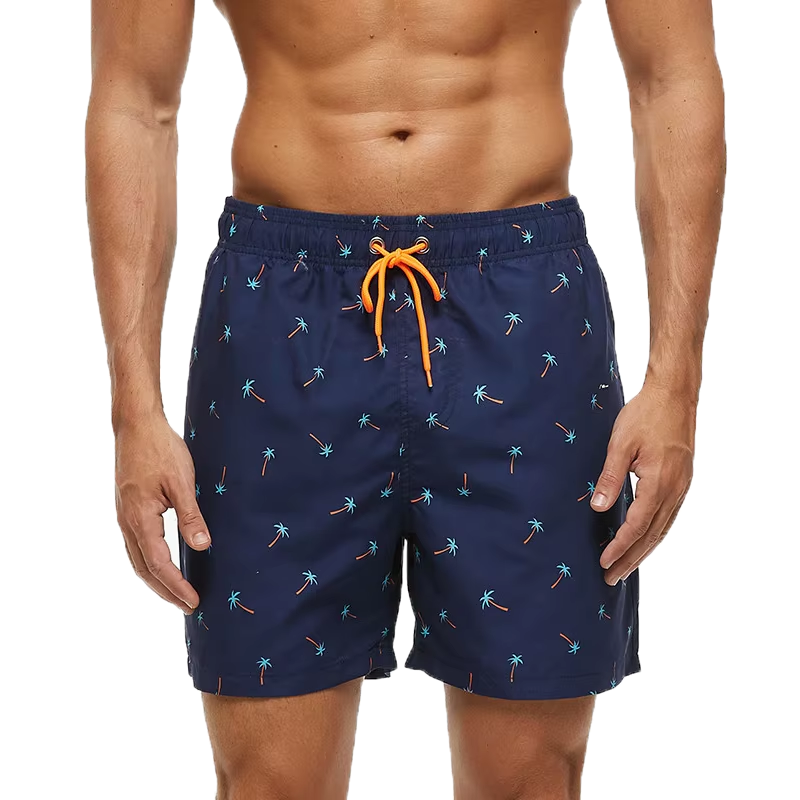 Herren-Badehose - Leichte, bedruckte Sport-Shorts