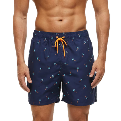 Herren-Badehose - Leichte, bedruckte Sport-Shorts